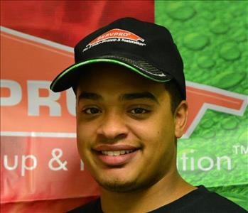 Nicholas Lopez, team member at SERVPRO of The Andovers
