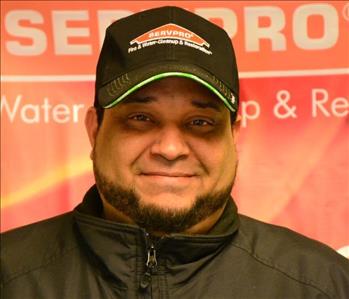 Jose Alicea, team member at SERVPRO of The Andovers
